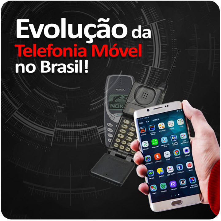 A historia da telefonia celular no Brasil